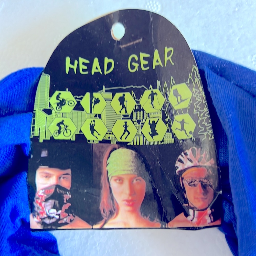 Nwt Headgear Nwt Blue